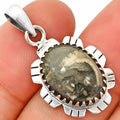 Natural Mexican Cabbing Fossil Pendant P-1347 SDP148589-0