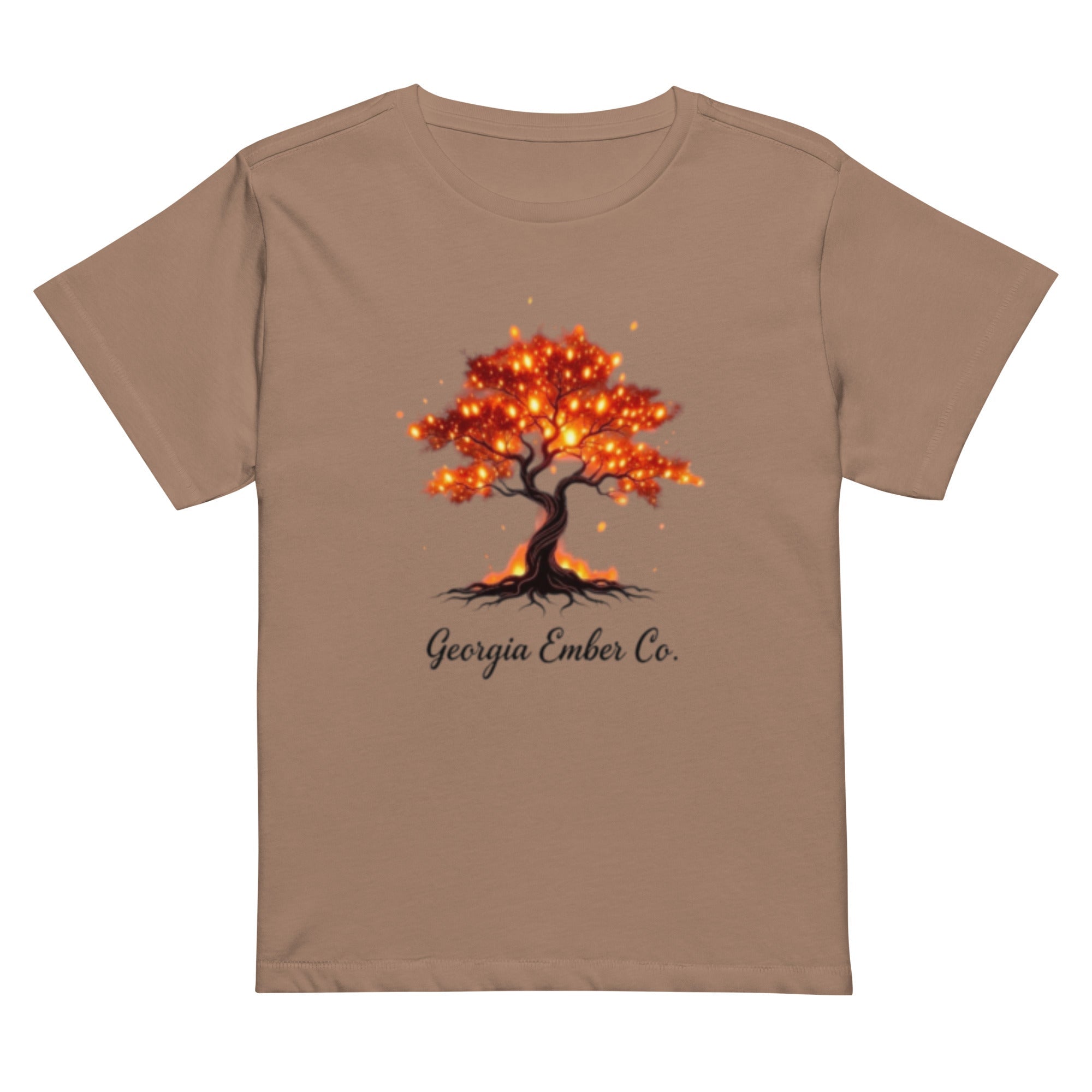 Women’s high - waisted t-shirt - Georgia Ember Co